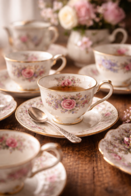 chai tea and essential oils