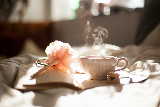 aroma writing tea