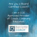 Board Certified Coach Continuing Education