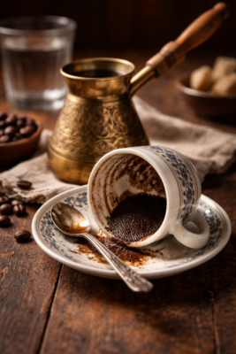 reading the tea leaves